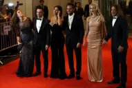 Eto'o, Fabregas, Puyol y Xavi, los primeros en llegar a la boda de Messi