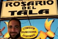 Higuaín fue el protagonista de los mejores memes en el casamiento de Messi