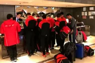 Andrés Merlos visitó el hotel del “Santo”