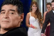 Maradona felicitó a Messi pero le reclamó no haber sido invitado a la boda