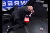 Trump redobló la pelea contra CNN con un violento e inusual video