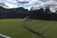 Wimbledon: Durán y su compañero de dobles piensan en el debut