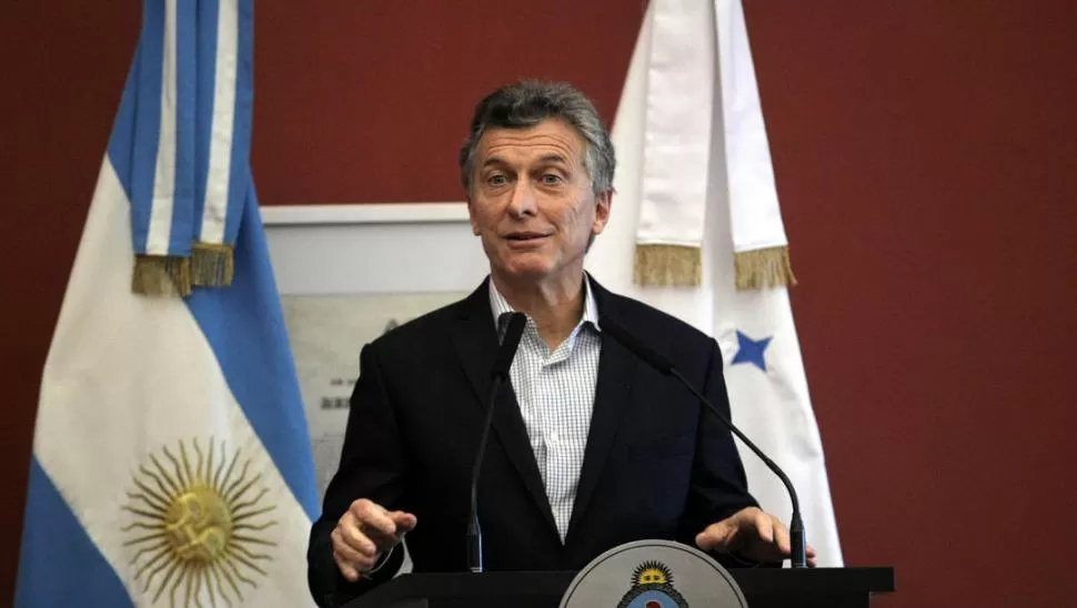 ACUSACIÓN REPETIDA. Macri volvió a criticar a las “mafias” de os juicios laborales, a las que responsabiliza por el quiebre de las PyME en todo el país. DYN