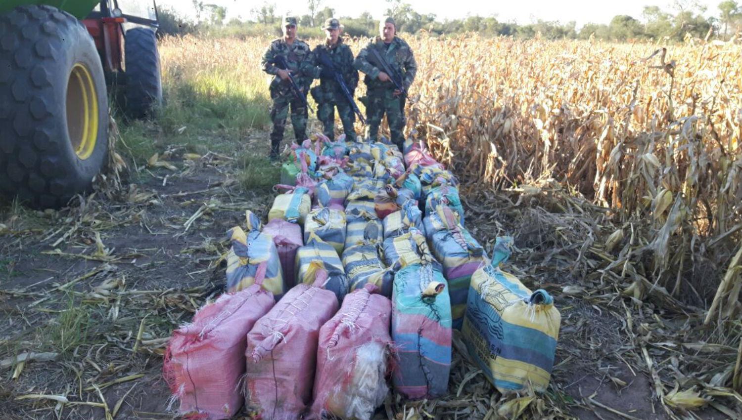 Las fotos del mayor cargamento de cocaína en la historia de Santiago