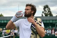 “Siento una armonía total”, dijo Gulbis, el rival de Del Potro en la segunda ronda