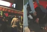Video: volaron sillas, mesas y botellas en una violenta pelea en La Chacapiedras