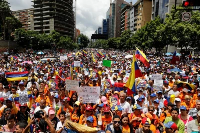 La oposición retoma las calles en Venezuela