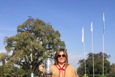 Agüero conquistó el título en la categoría de elite, la scratch