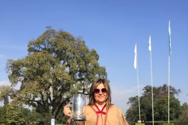 Agüero conquistó el título en la categoría de elite, la scratch