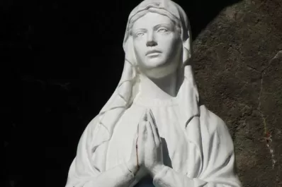 No hay sangre humana en la imagen de la gruta de Lourdes, en San Pedro de Colalao