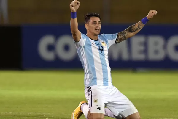 Nacido para ser héroe, el homenaje de los hinchas de Atlético para Zampedri