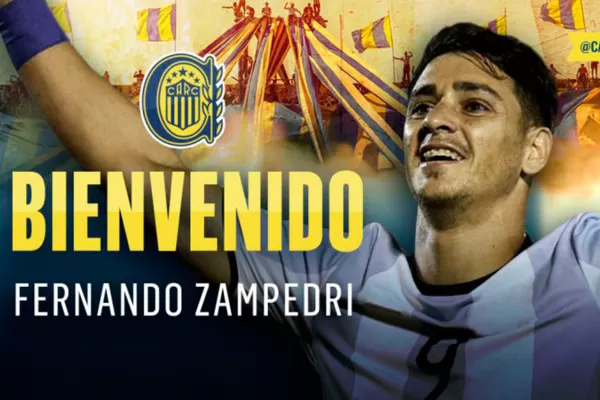 Rosario Central anunció a Zampedri como nuevo refuerzo