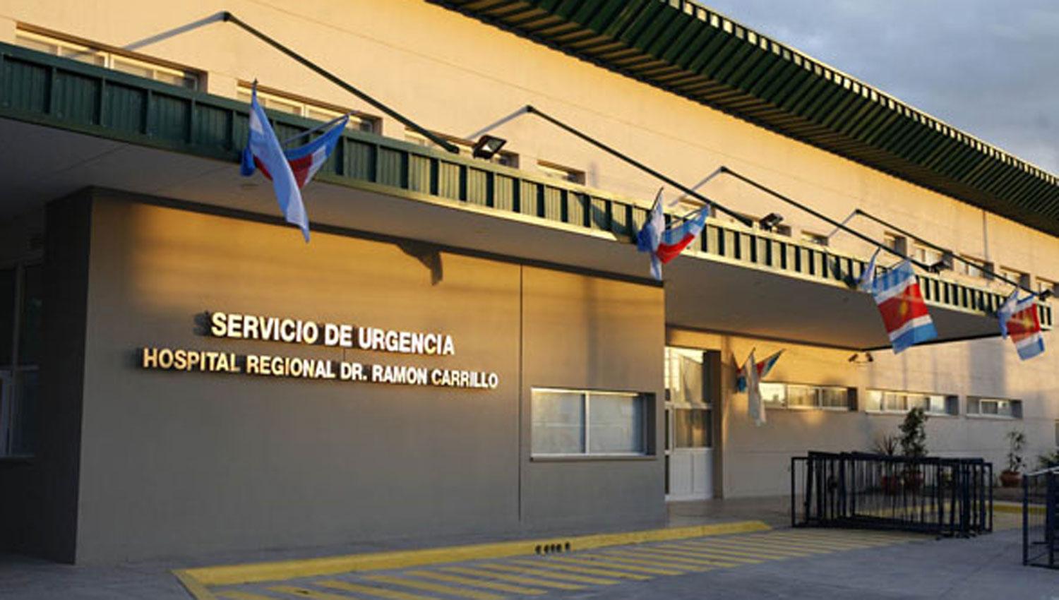 HOSPITAL  REGIONAL DE SANTIAGO. El remisero fue atendido en este nosocomio. FOTO DE GUSTAVO EDUARDO ICK