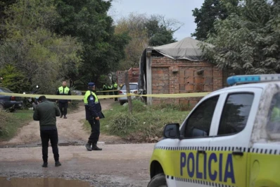 El prófugo “Bachicha” iba en un vehículo baleado y en llanta