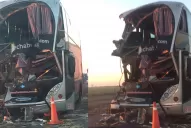 Un ómnibus de larga distancia chocó con una rastra cañera: 17 personas fueron internadas