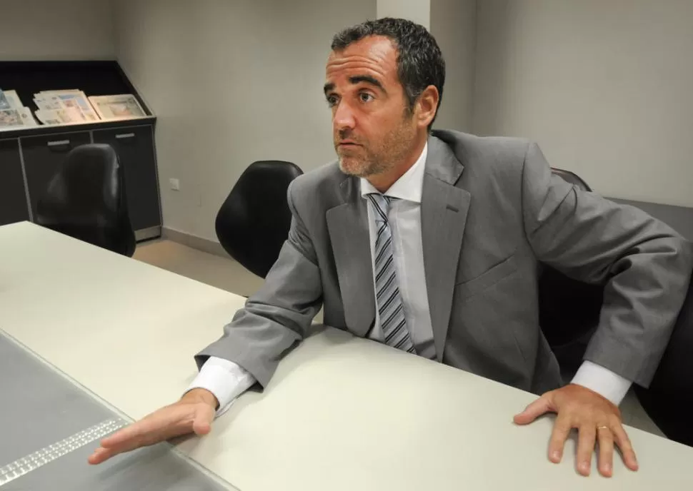 FACUNDO MAGGIO. El abogado penalista en una visita a LA GACETA. la gaceta / foto de archivo
