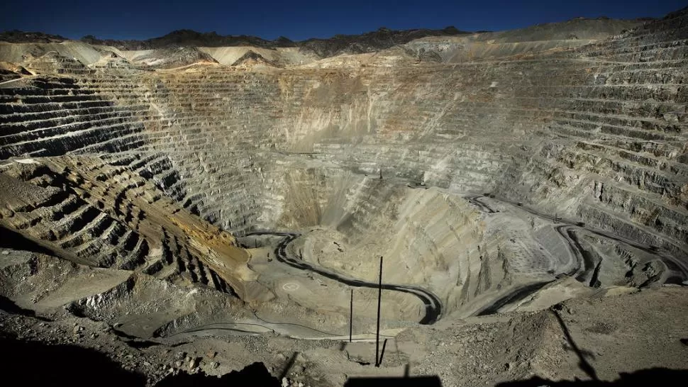 ACTIVIDAD EXTRACTIVA. El yacimiento de oro y cobre de Minera Alumbrera en la provincia de Catamarca. foto de LA NACION / Hernán Zenteno