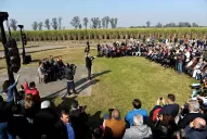 En Los Ralos, Macri fue el candidato