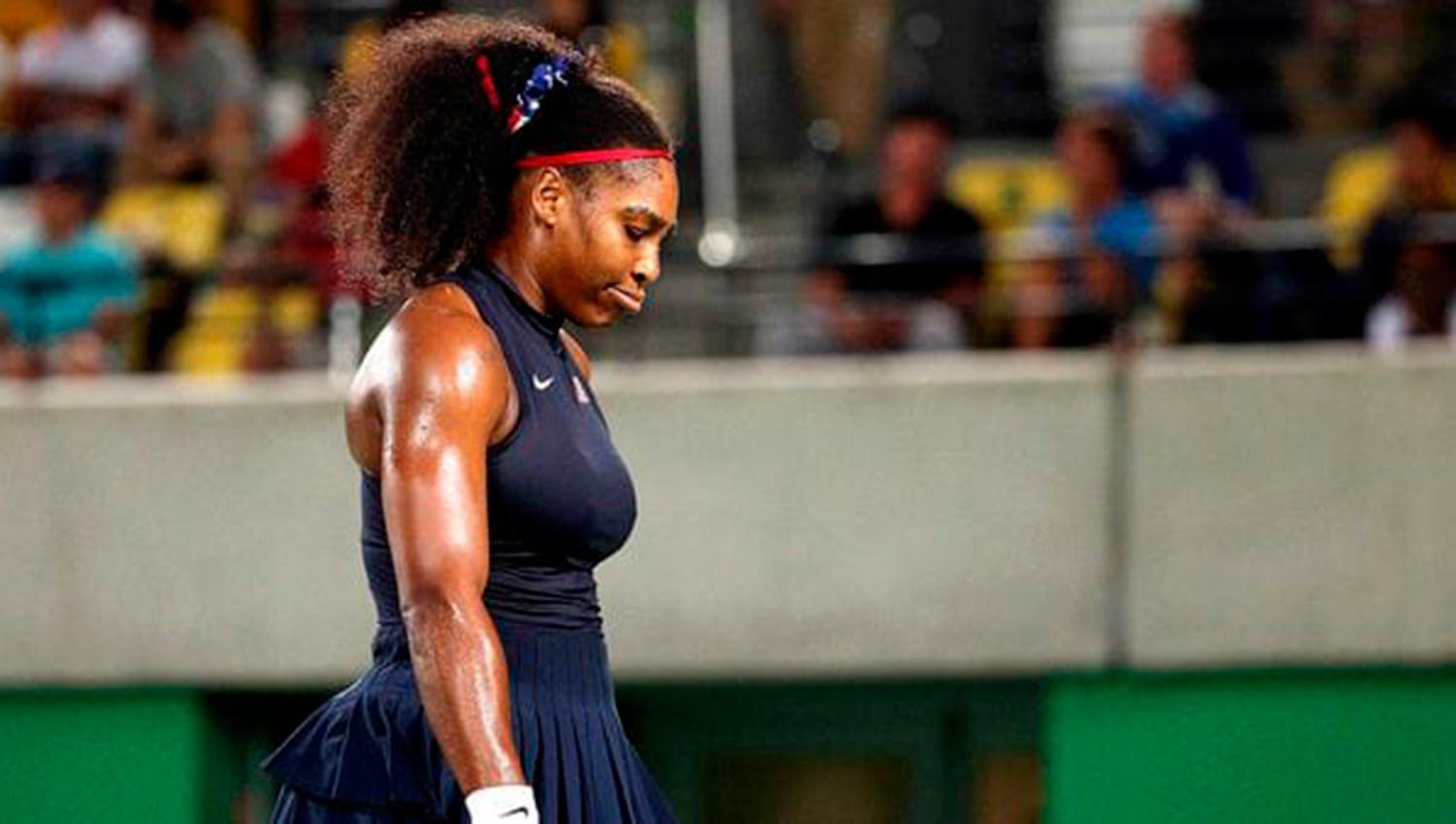 DOLIDA. Serena Williams habló de desigualdad. (FOTO INFOBAE)