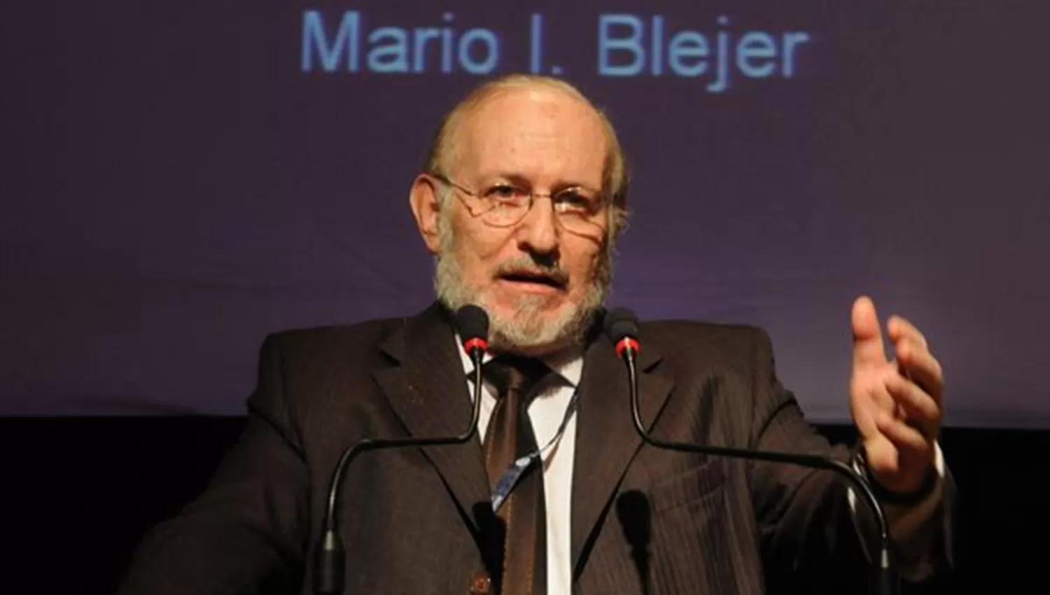 Mario Blejer, economista. ARCHIVO. 