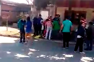 Filman la salvaje agresión que sufrió un joven que habría intentado robar