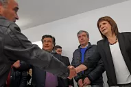Bullrich: “este es un lugar estratégico, donde pasa toda la droga”