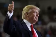 Un retrato de Donald Trump