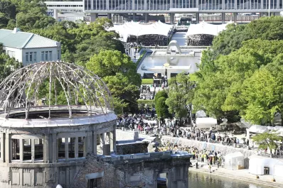 En Hiroshima recordaron a las víctimas con un minuto de silencio