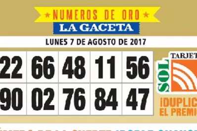 Los Números de Oro de LA GACETA