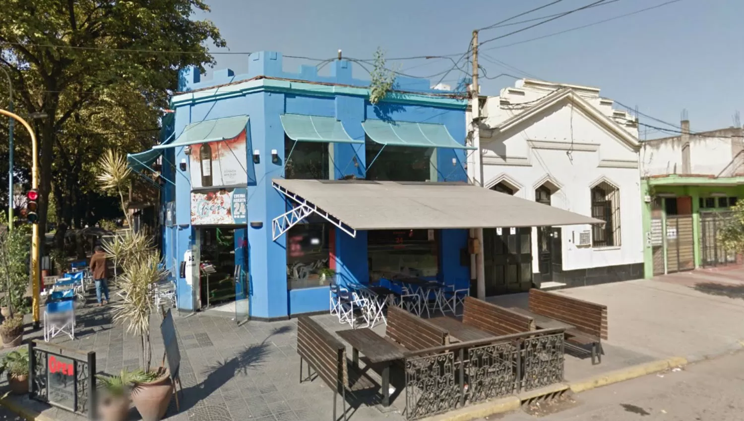 A LOS TIROS. Un hombre le disparó a otro en Avellaneda y San Juan. GOOGLE MAPS