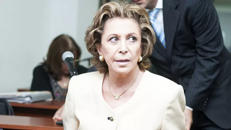 MARÍA JULIA ALSOGARAY. La ex funcionaria del gobierno de Carlos Menem fue condenada dos veces por corrupción. ARCHIVO LA GACETA