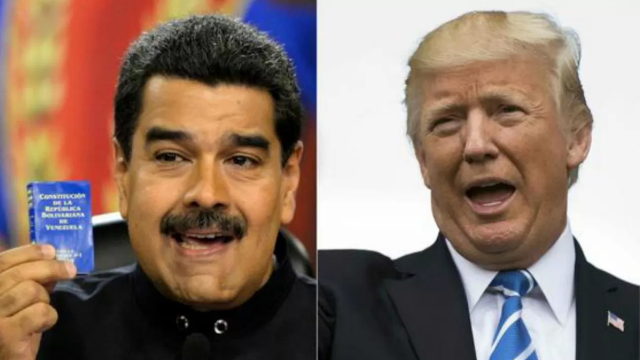 Trump amenazó a Venezuela con una opción militar