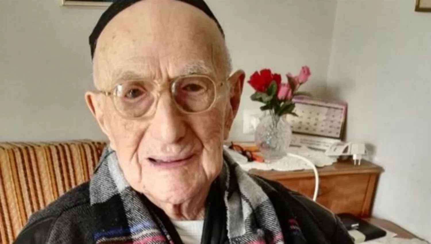 EN PAZ. Yisrael Kristal, el hombre más viejo del mundo, murió a la edad de 113 años.