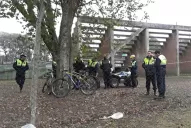Encontraron a una persona muerta debajo de la tribuna del club Lawn Tennis