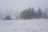 Después del viento zonda, cayó nieve y garrotillo en Tafí del Valle