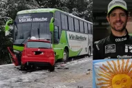 Mauro Giallombardo, en estado crítico tras accidentarse en Bariloche