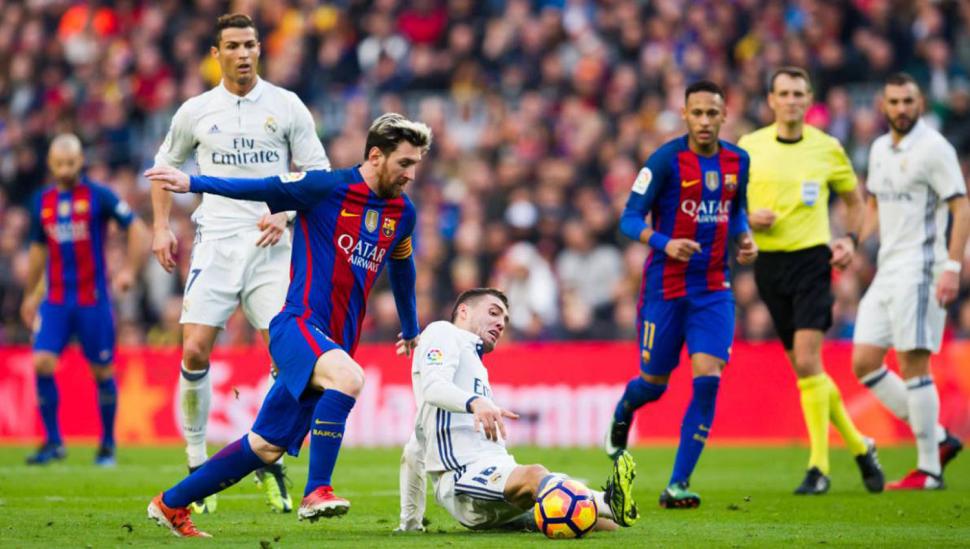 El partido entre el Barcelona y el Real Madrid arranca a las 17