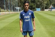Tomás Cuello fue nuevamente convocado a la Selección Sub 20