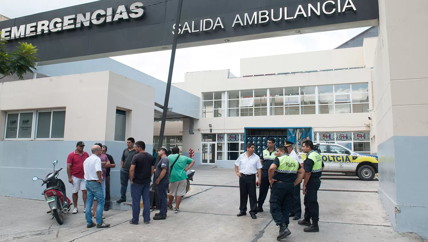 Varela ingresó al hospital Padilla, donde murió a los pocos minutos. ARCHIVO