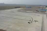 La obra del aeropuerto Benjamín Matienzo marcó un récord sudamericano