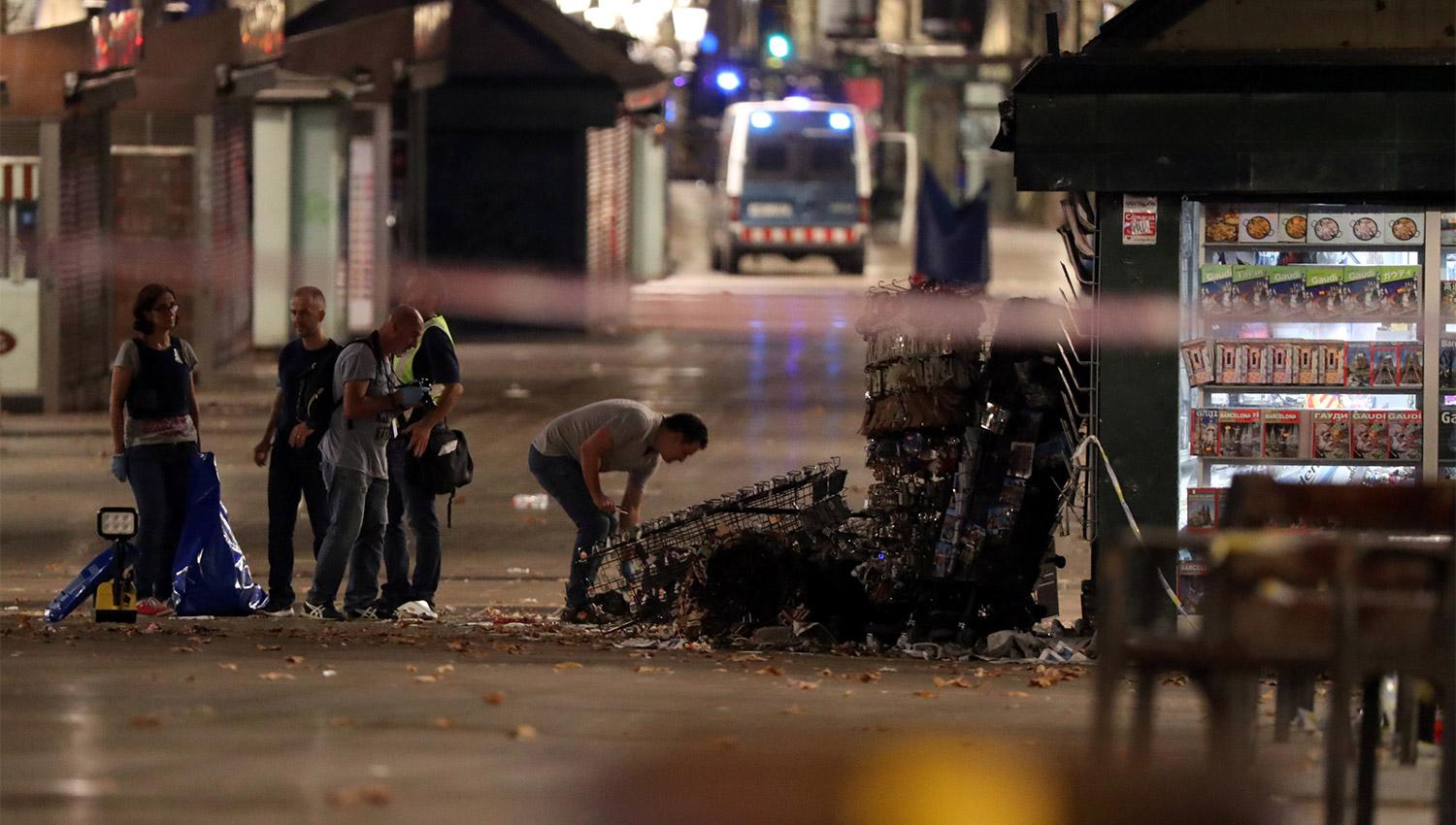 BARCELONA. Los ataques conmovieron a España y a todo el mundo. REUTERS