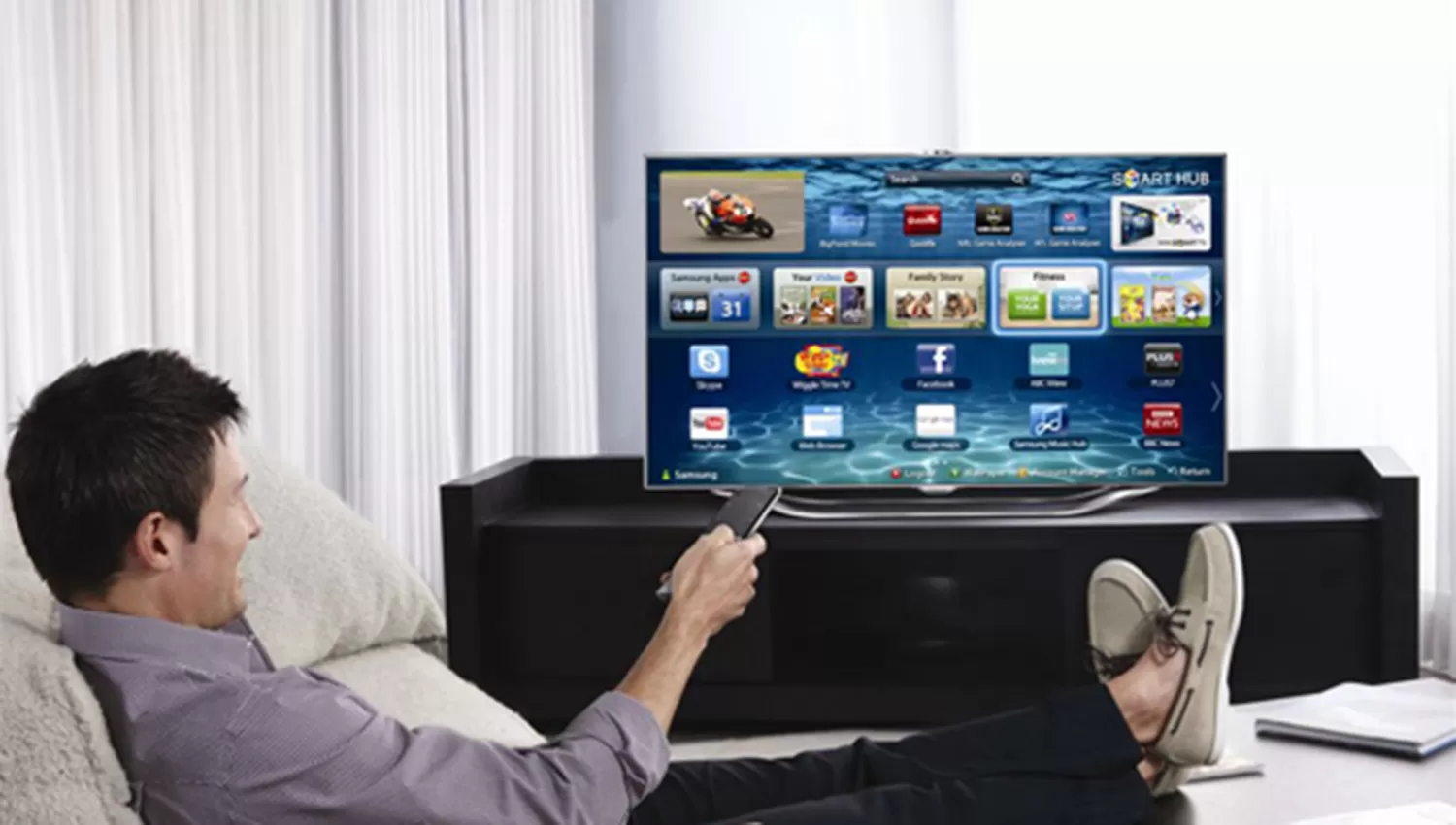 El mercado de televisores cerrará 2017 con ventas por U$S 1.500 millones. FOTO TOMADA DE TECNOVORTEX.COM.  
