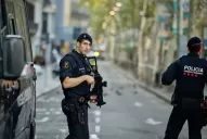 Barcelona: confirman que la persona abatida era el conductor de la furgoneta