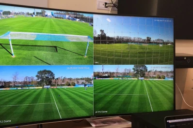 A pedido de Sampaoli, la AFA instaló cámaras en el predio de Ezeiza