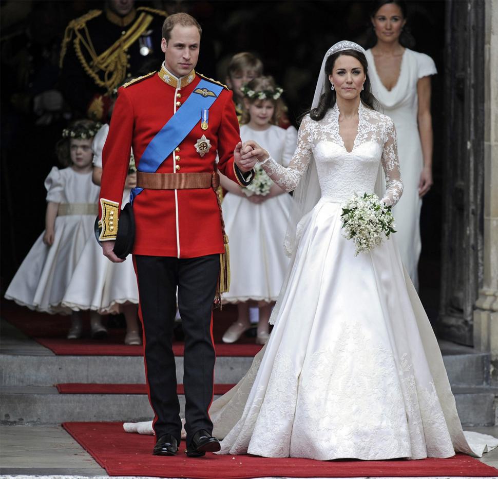 Duquesa de Cambrigde en su boda
