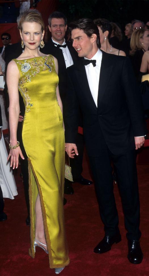 Nicole Kidman en los premios de la Academia en 1997