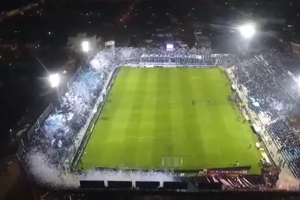 Mirá el espectacular recibimiento de los hinchas Atlético