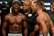 Video: así llegaron McGregor y Mayweather al estadio