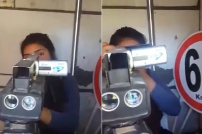 Monteros sobre el radar instalado en la ruta 9: fue autorizado por la gestión anterior