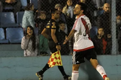 River debutó en la Superliga con un ajustado triunfo ante Temperley